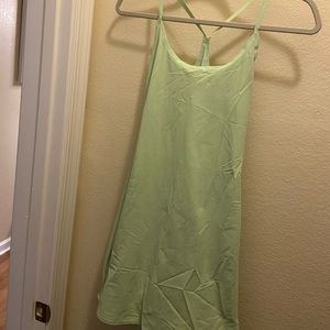 Light Neon Green OV Dress